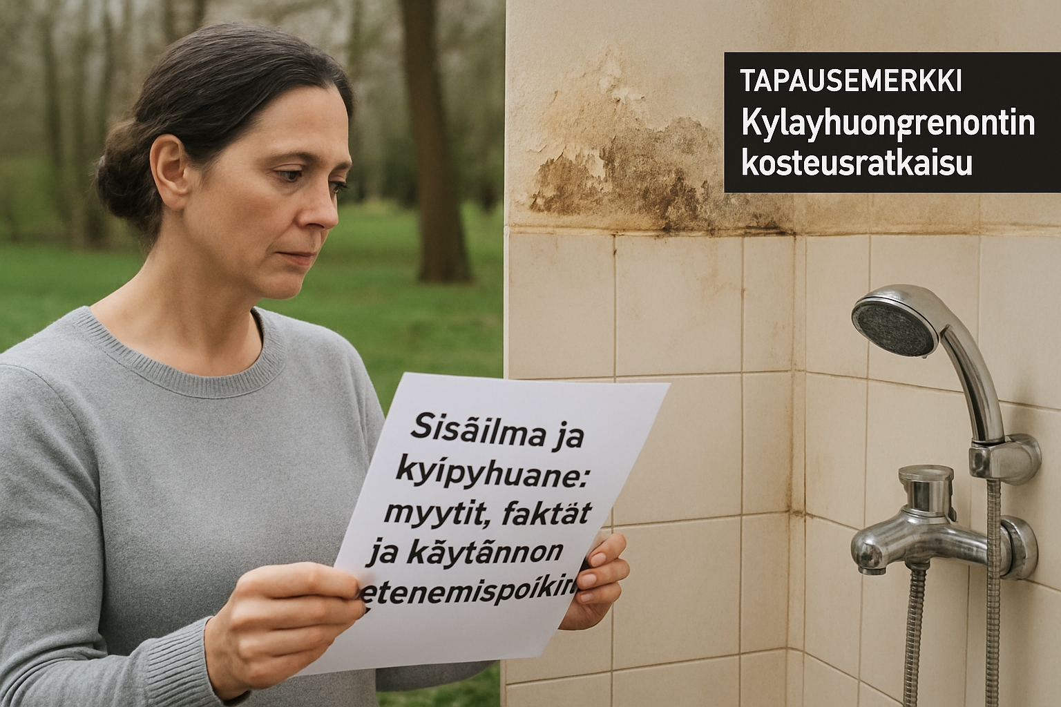 Sisäilma ja kylpyhuone: myytit, faktat ja käytännön etenemispolku