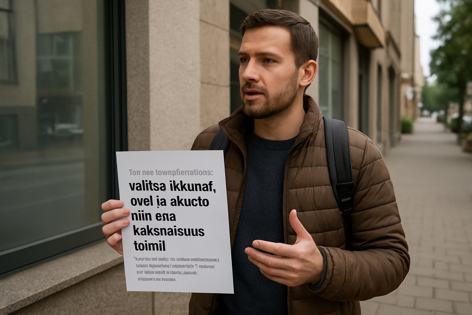 Toimijan etenemismalli: valitse ikkunat, ovet ja akusto niin että kokonaisuus toimii